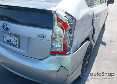 2014 Toyota Prius Three z USA, uszkodzony, nr VIN JTDKN3DU4E0387779